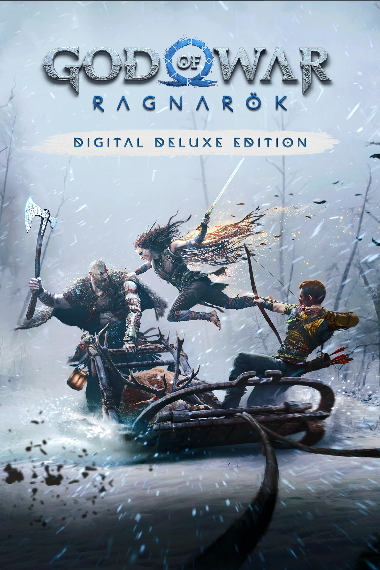 God of War - Ragnarök; RU; Digital Deluxe Edition - PS4, PS5