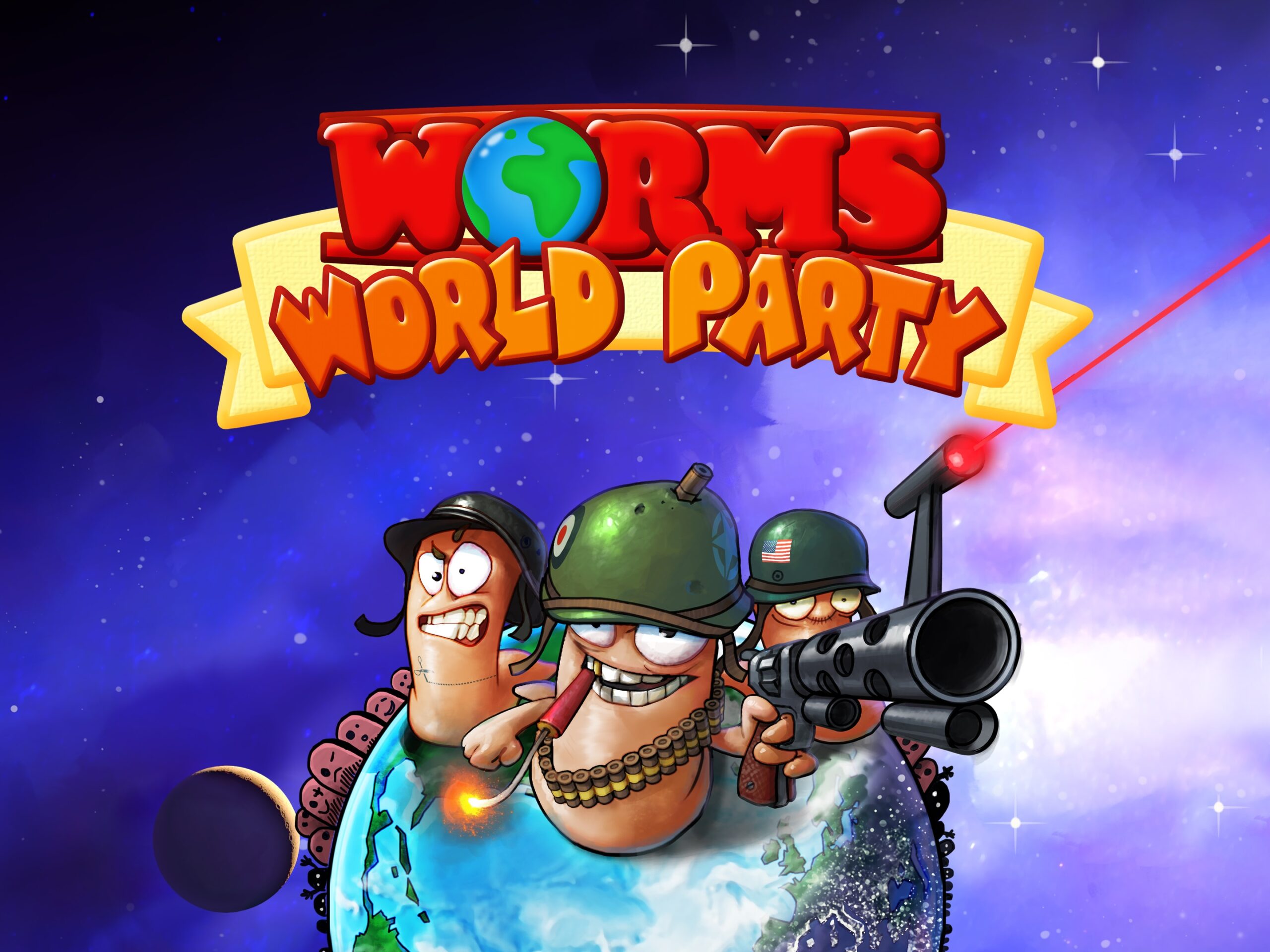 Worms World Party - PS4, PS5 - Цифровая версия игры