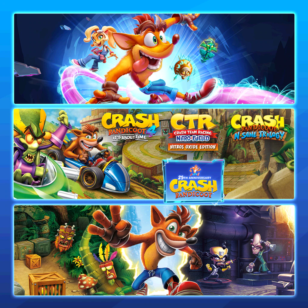 Crash Bandicoot™ - юбилейный набор Crash - PS4, PS5