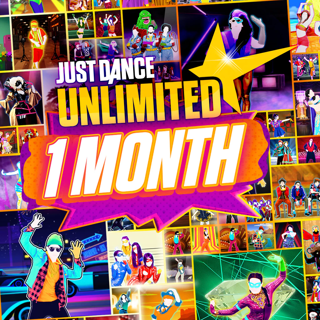 Just Dance Unlimited - 1 Month Pass - 1 месяц - PS4, PS5