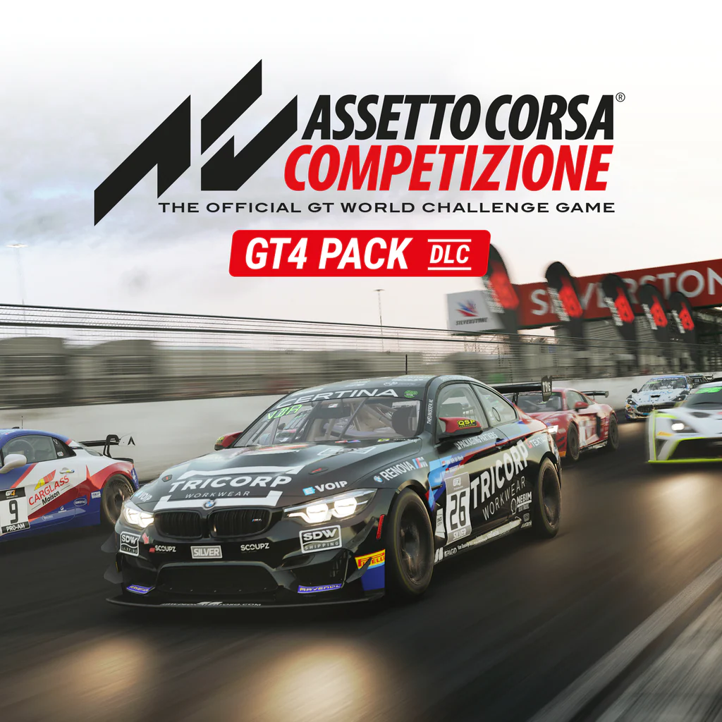 Assetto Corsa Competizione — DLC GT4 Pack - PS4, PS5