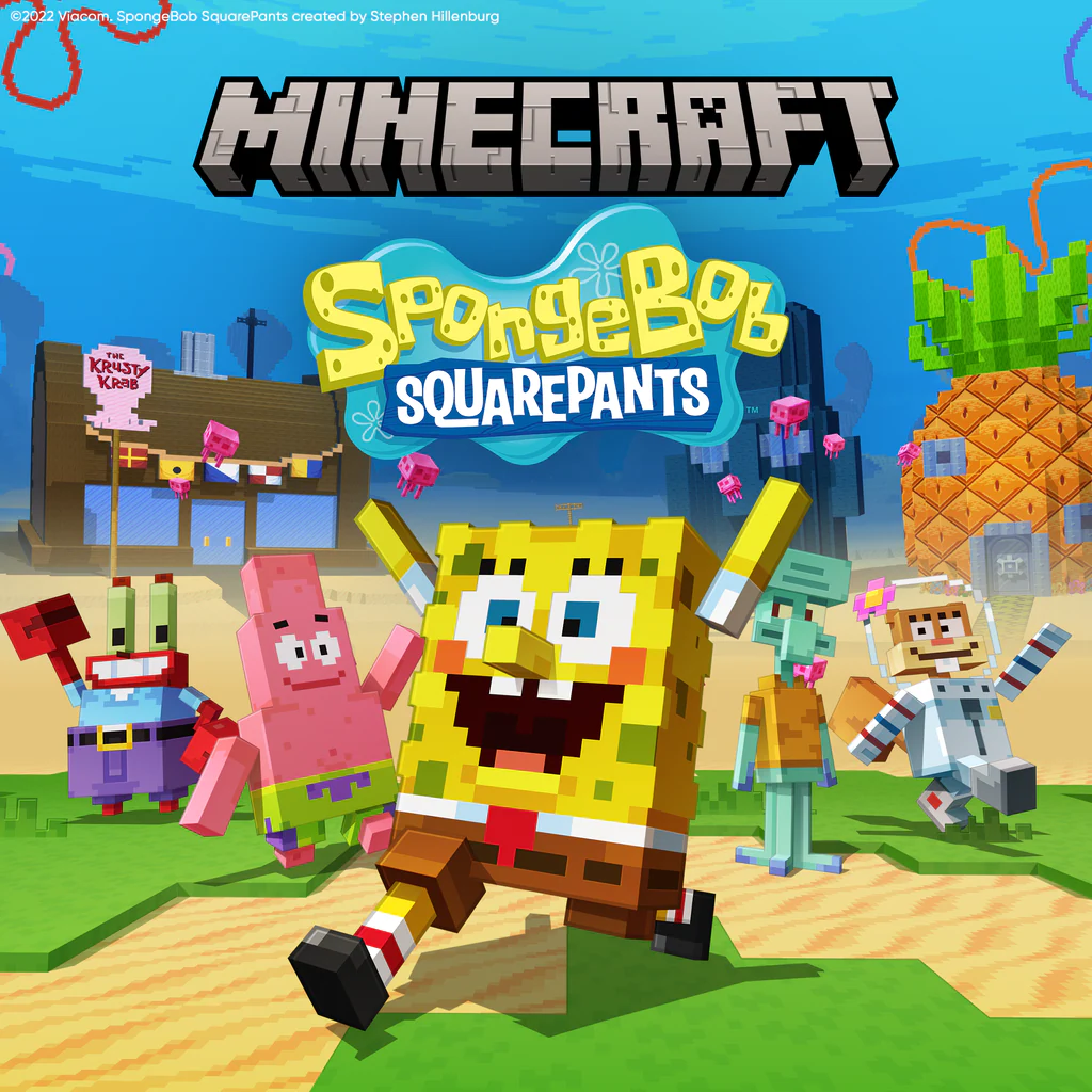 Minecraft: SpongeBob SquarePants - DLC - PS4, PS5