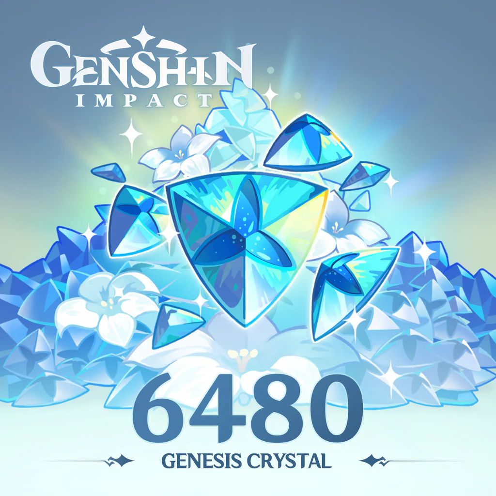 Genshin Impact - 6480 Genesis Crystals | Кристаллы - PS4, PS5