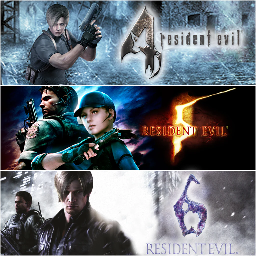 Resident Evil Triple Pack - PS4, PS5 - Цифровая версия игры