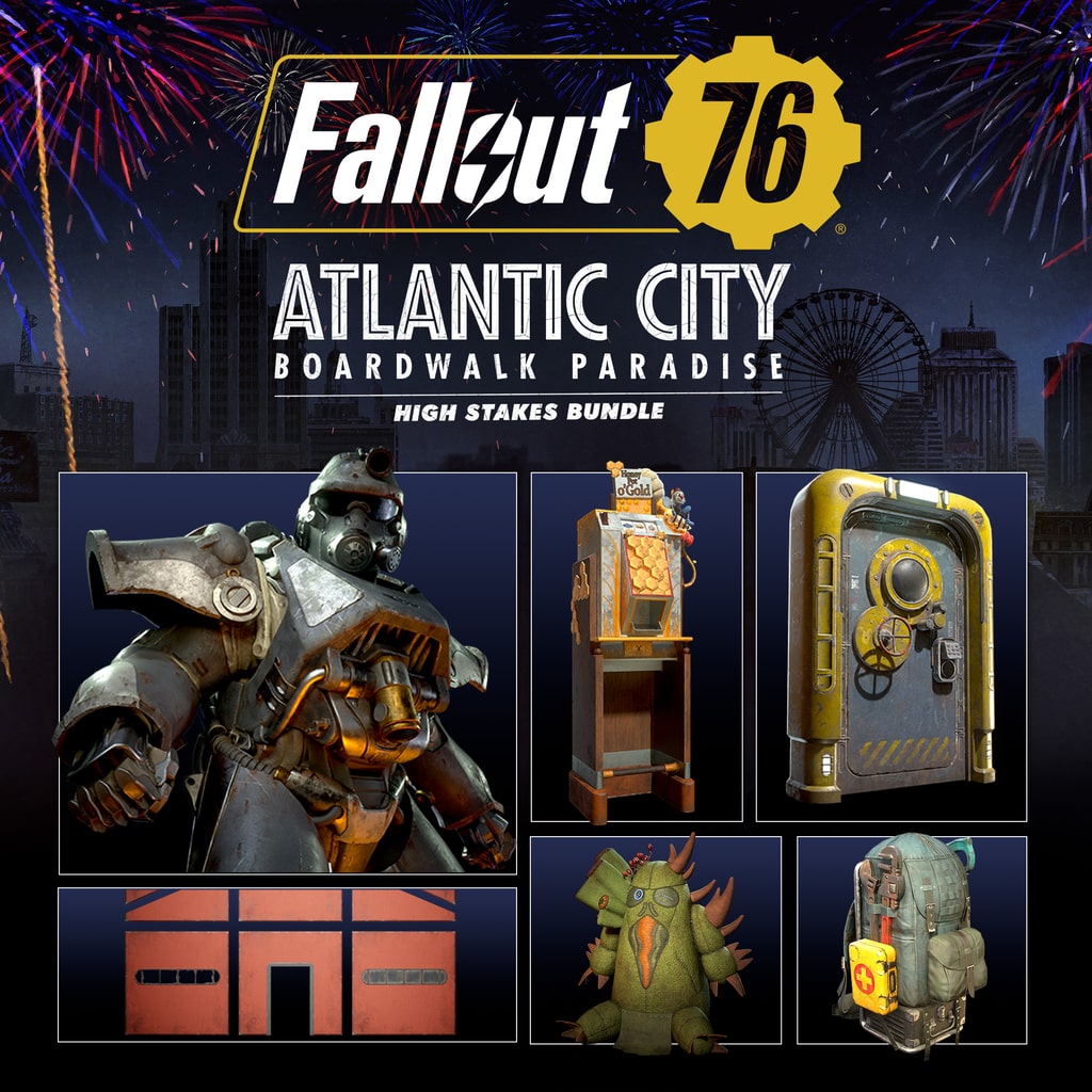 Fallout 76: Atlantic City High Stakes Bundle - PS4, PS5