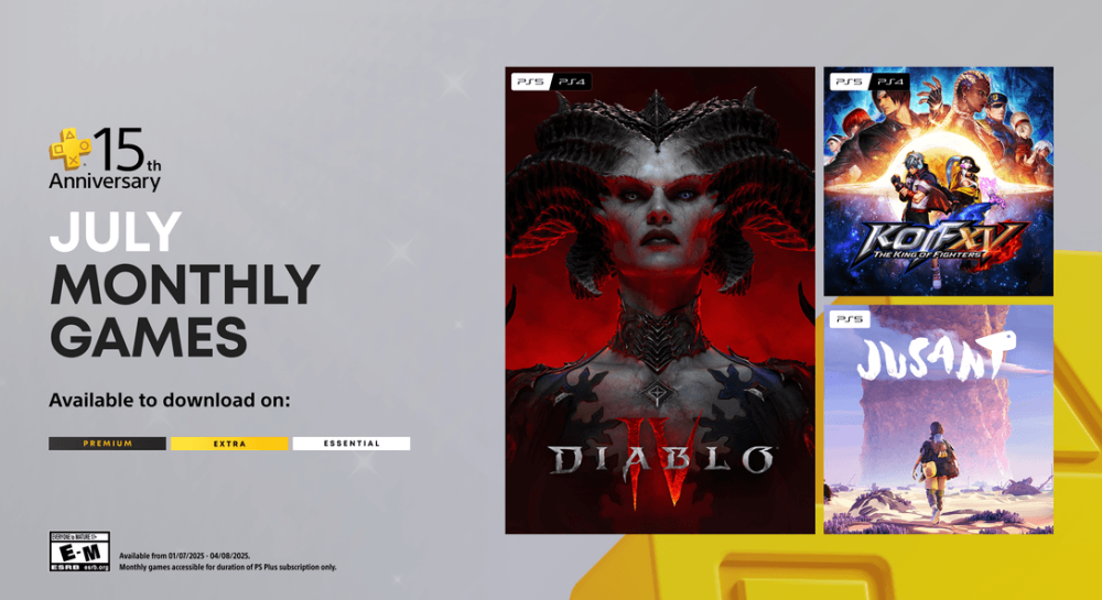 Ежемесячные игры PlayStation Plus за июль
