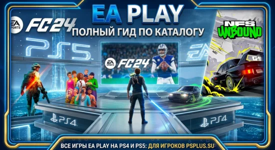 Все игры EA Play на PS4 и PS5- полный гид по каталогу подписки для игроков PSPLUS.SU